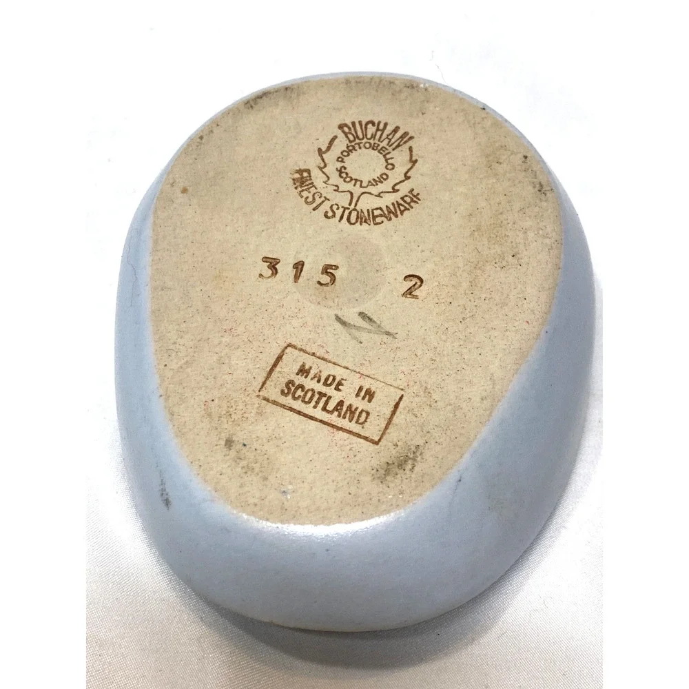 Buchan Thistle Stoneware Spoon Rest Scotland